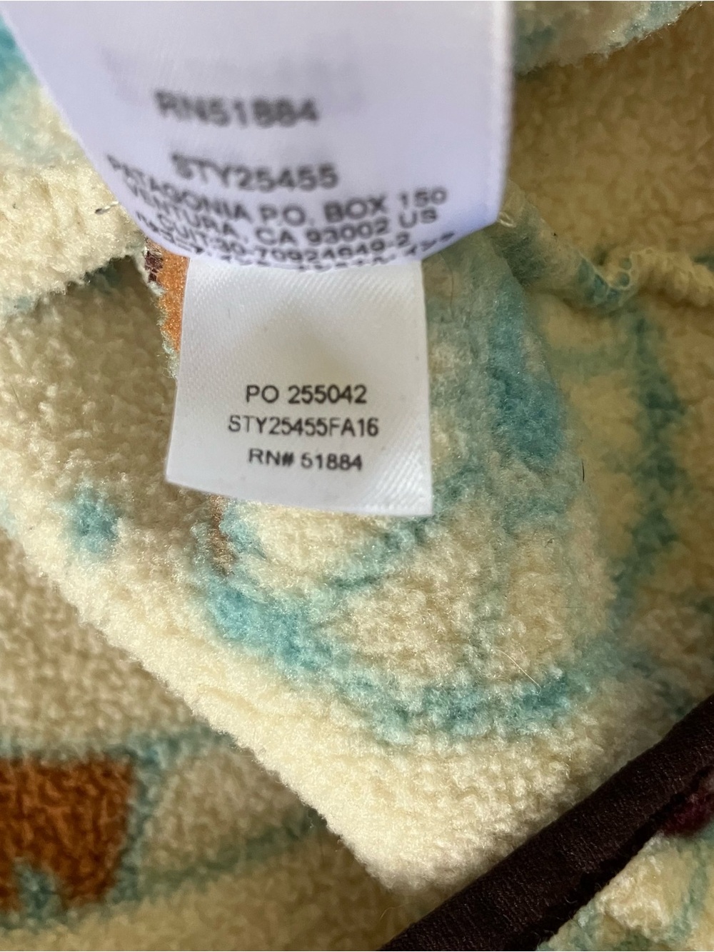 Patagonia Harvest Moon Owl Lightweight Synchilla Snap-T Pullover Fleece XL - Picture 7 of 9